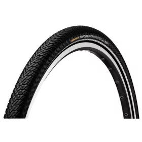   Continental kerékpáros külső gumi 42-622 TopContact Winter II Premium 700x42C fekete/fekete, Skin reflektoros, hajtogathatós