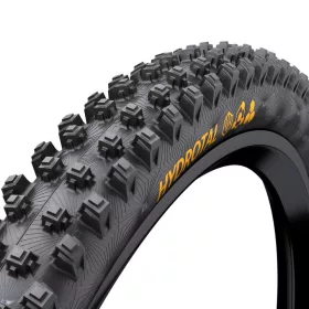   Continental MTB kerékpáros külső gumi 60-584 Hydrotal Downhill SuperSoft 27,5x2,4 fekete/fekete hajtogathatós Skin