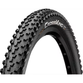   Continental MTB kerékpáros külső gumi 55-584 Cross King 2.2 27,5x2,2 fekete/fekete, Skin