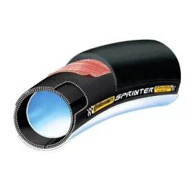   Continental tömlős kerékpáros külső gumi 26x22mm Sprinter fekete/fekete, Skin