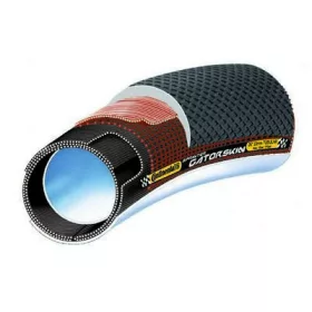   Continental tömlős kerékpáros külső gumi 28x25mm Sprinter GatorSkin fekete/fekete, DuraSkin
