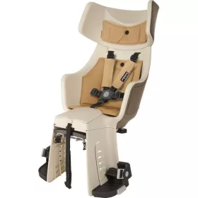   Bobike hátsó gyerekülés EXCLUSIVE tour, csomagtartóra szerelhető, magasságban állítható extra fejtámasszal és hátsó LED-del, szafari szürke