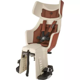   Bobike hátsó gyerekülés EXCLUSIVE tour, csomagtartóra szerelhető, magasságban állítható extra fejtámasszal és hátsó LED-del, fahéj barna