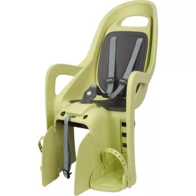   Polisport hátsó gyerekülés Groovy RS Plus, dönthető, vázra szerelhető, világos zöld/szürke