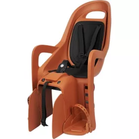   Polisport hátsó gyerekülés Groovy RS Plus, dönthető, vázra szerelhető, karamell/fekete