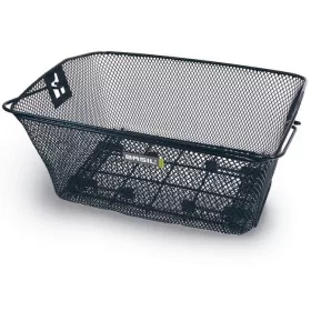   Basil hátsó kosár Como, rugós rögzítéssel, levehető, fekete