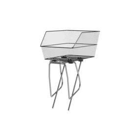   Basil hátsó kosár Cento WSL, fix rögzítésű WSL felfogatással, fekete