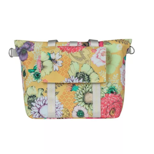 Basil egyoldalas táska Bloom Field Bicycle Handbag 3in1 KF-Hook ON-MIK ready, honey sárga