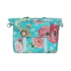 Basil egyoldalas táska Bloom Field Bicycle Handbag 3in1 KF-Hook ON-MIK ready, sky kék