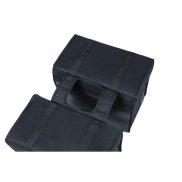   Basil dupla táska Kavan Eco Classic 58L, Universal Bridge System, fekete