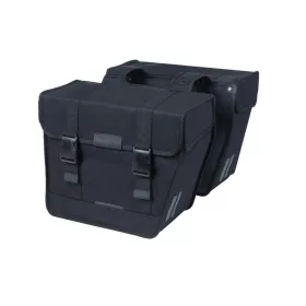   Basil dupla táska Kavan Eco Classic 46L, Universal Bridge System, fekete