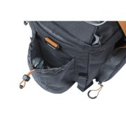  Basil csomagtartó táska Miles Trunkbag XL Pro, Universal Bridge System, fekete szürke