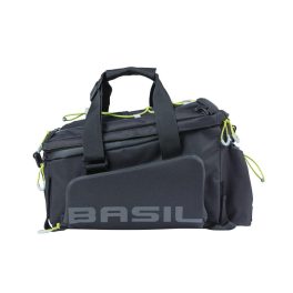   Basil csomagtartó táska Miles Trunkbag XL Pro, Universal Bridge System, fekete lime