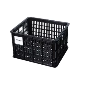 Basil láda Crate M, újrahasznosított, fekete
